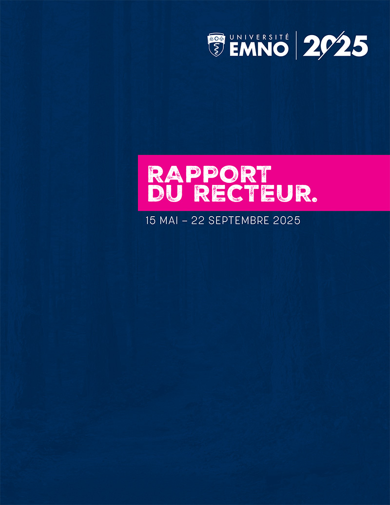 <h1><strong>RAPPORT DU RECTEUR.</strong></h1><br><h3>14 Mai, 2025</h3>