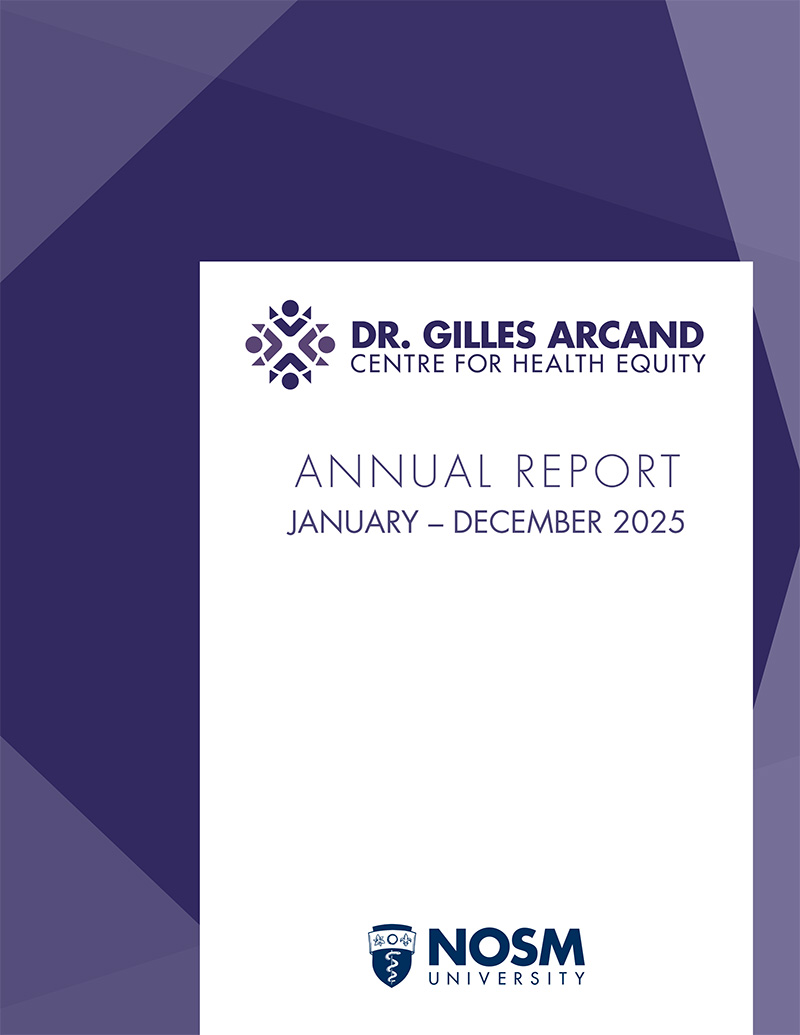 Arcand Centre Annual Report 2025 Cover