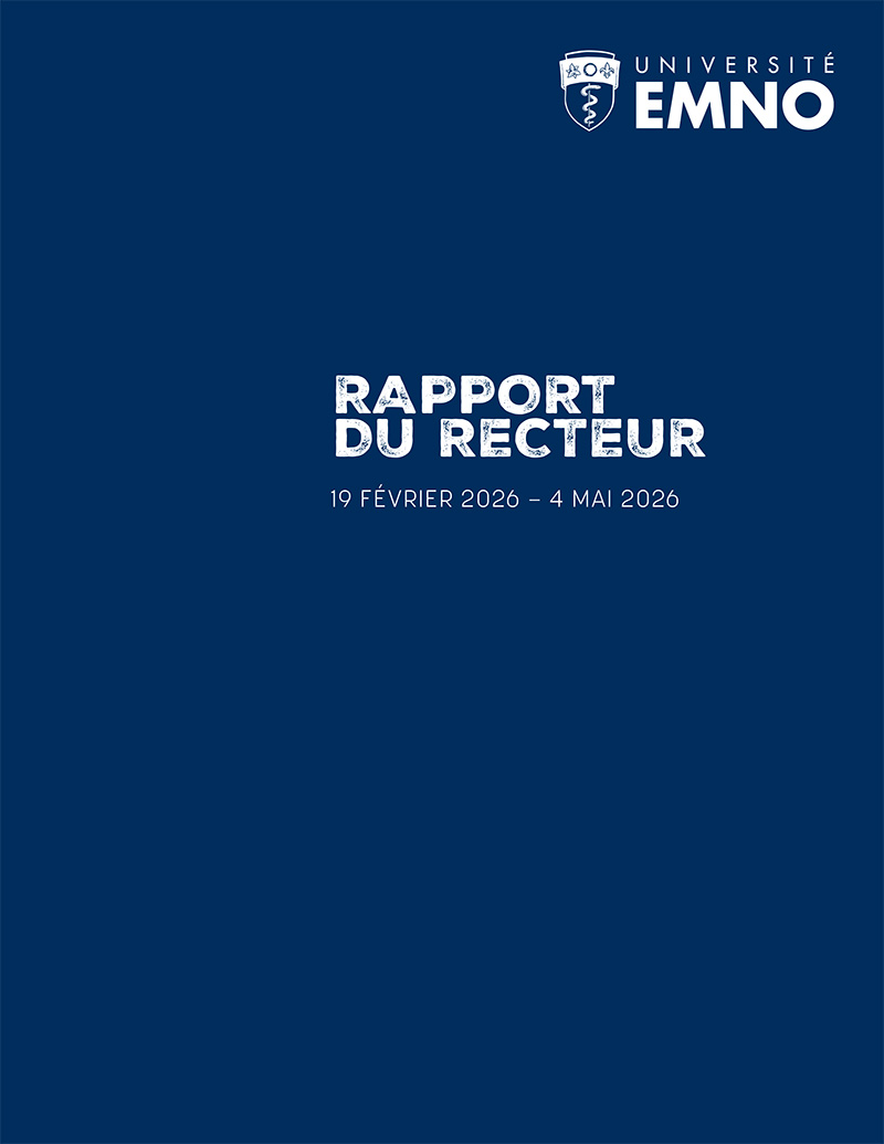 President's Report — Dr Green May COVER ENG </p>
<h1><strong>Rapport Du Recteur</strong></h1>
<p></p>
<h3>18 février 2026</h3>
<p>